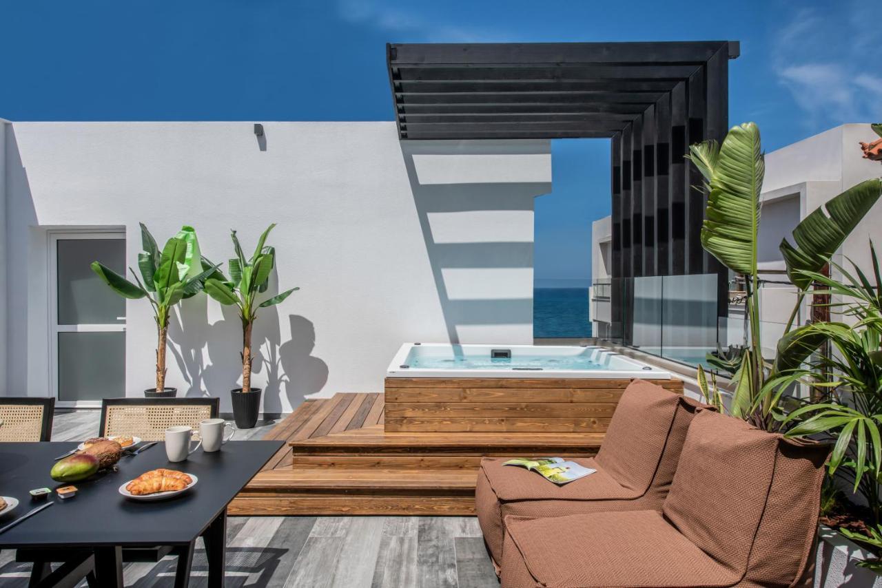 Maison Aqua Suite With Private Mini Pool Jacuzzi Херсонисос Екстериор снимка